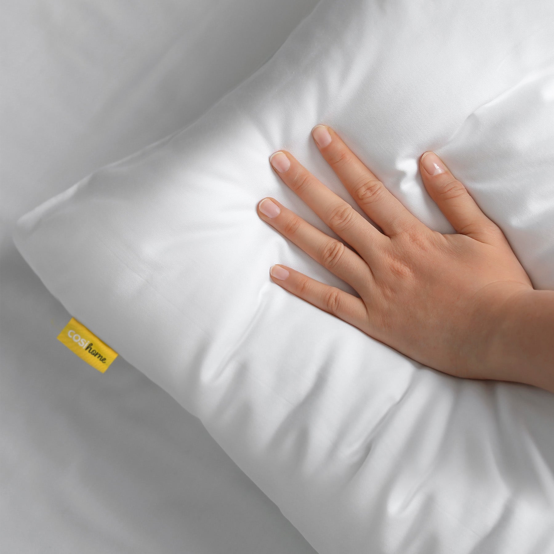 80 x 50 cm Yellow Cooling Pillow Case - 2 Pack