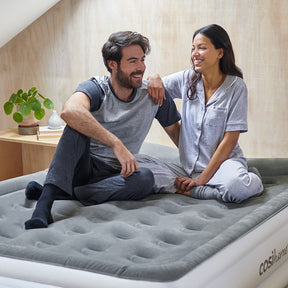 King Size Air Bed Built-in Electric Pump and Pillow